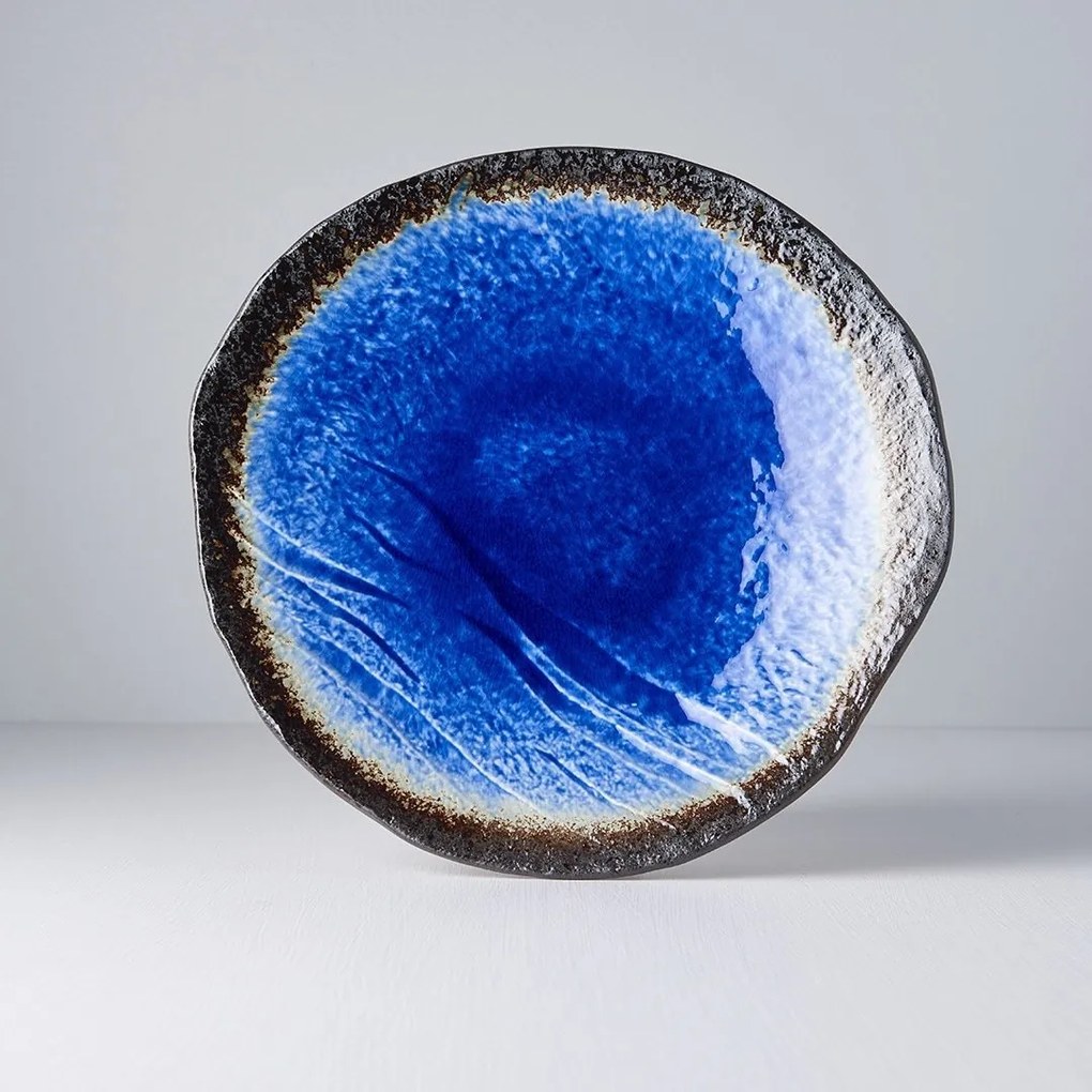 MADE IN JAPAN Plytký tanier Cobalt Blue 27 cm 27 × 3 cm