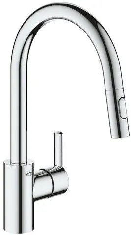 Grohe Feel drezová batéria s vyťahovacou spŕškou, 2 prúdy chróm 31486001 G31486001