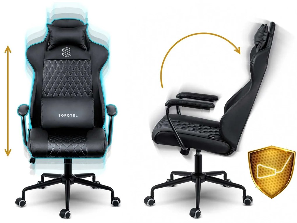 Kancelárska stolička Sofotel Verona 2581 - čierna