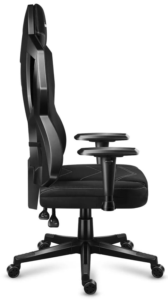 Herné kreslo Cruiser 6.2 (čierna + viacfarebná) (s LED osvetlením). Akcia -20%. Vlastná spoľahlivá doprava až k Vám domov. 1087454