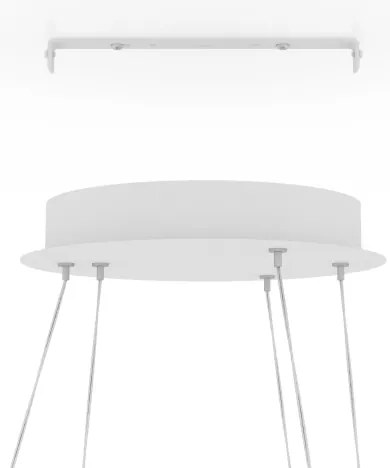 Eglo 900478 - LED Stmievateľný luster na lanku LOBINERO-Z LED/43,2W/230V biela