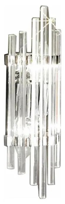 Kolarz 0342.62S.5 - Nástenné svietidlo ONTARIO 2xE14/40W/230V 31 cm lesklý chróm