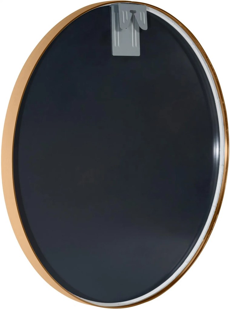 Nástenné zrkadlo Elsie L 323826 - 60x60 cm - Zlatá mat