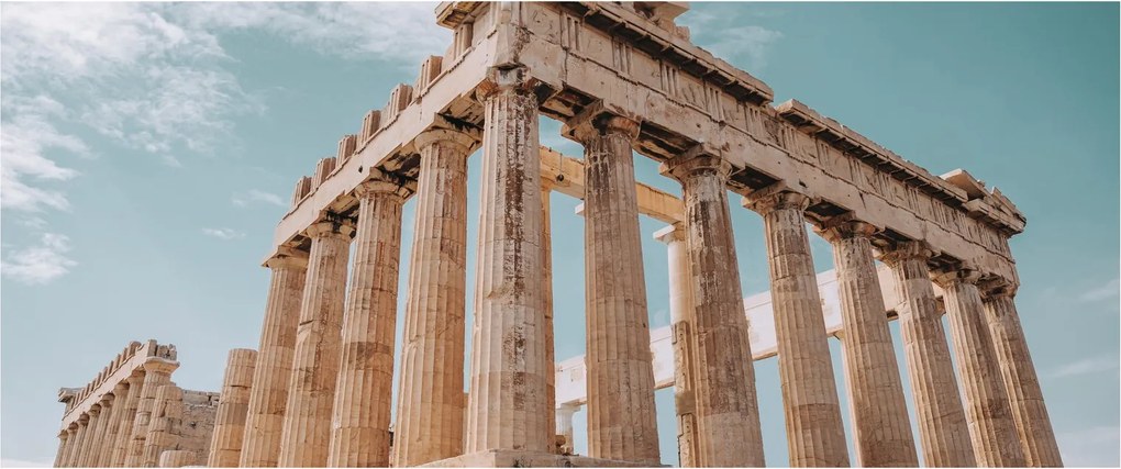 Obraz - Antický akropolis (120x50 cm)