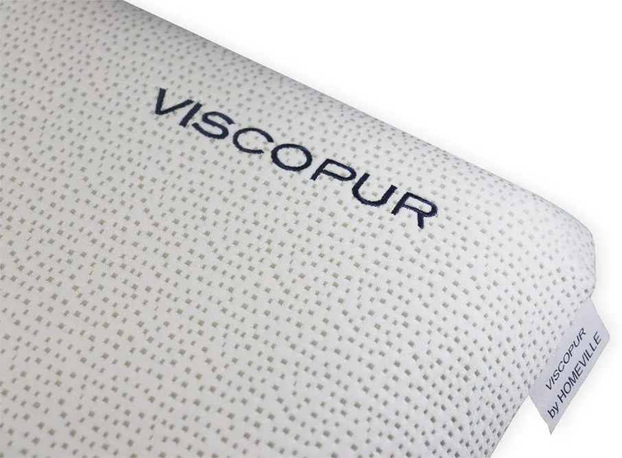 VISCOPUR Anatomický vankúš VISCOPUR® Bamboo MAXI neprofilovaný 40x70 cm