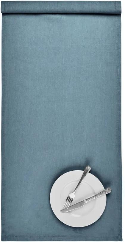 RIGA Behúň na stôl 50 x 160 cm - modrá