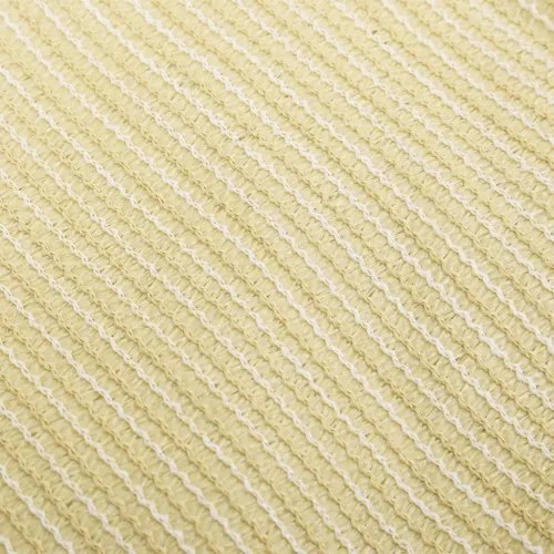 vidaXL Tieniaca plachta 160 g/m² béžová 2,5x4 m HDPE-