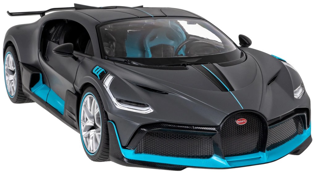 Auto na diaľkové ovládanie Bugatti Divo silver RASTAR model 1:14