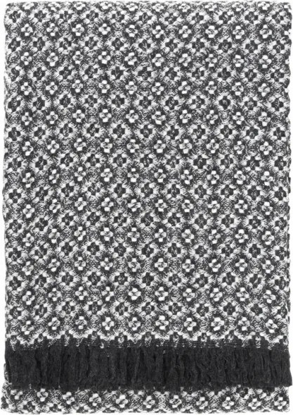 Vlnená deka Keto 130x170, tmavo sivá-biela Lapuan Kankurit