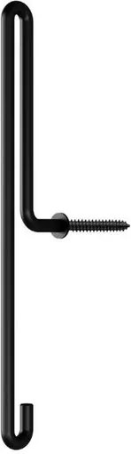 Dizajnový háčik na zavesenie WALL HOOK MOEBE BLACK | Large