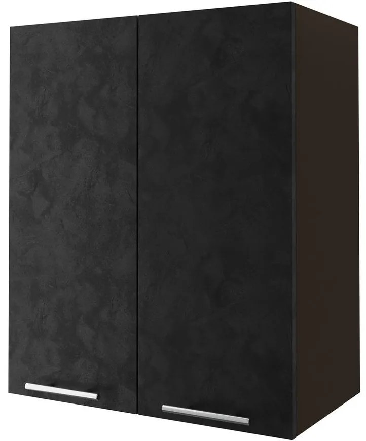 Skrinka do kuchyne Malmo Ares black W3/60  lava