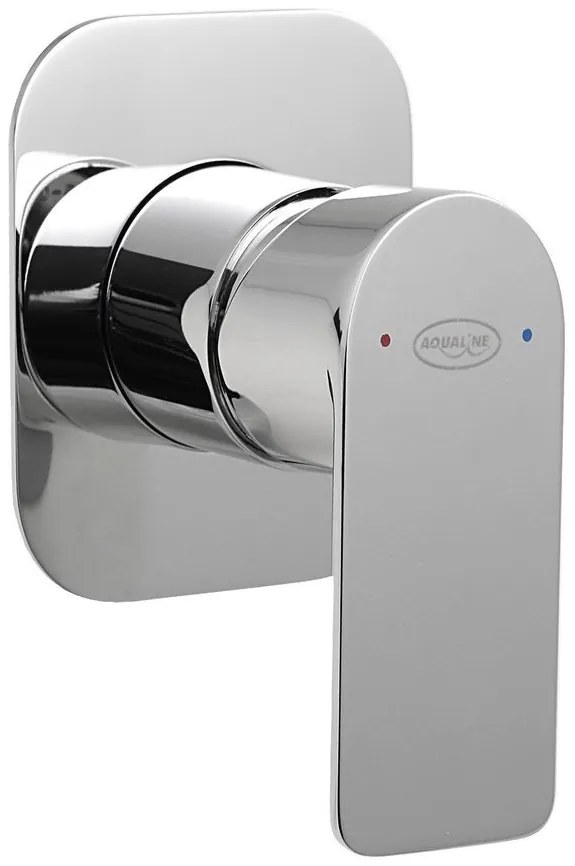 Aqualine Aqualine, DAPHNE podomietková sprchová batéria, 1 výstup, chrómová, DH841
