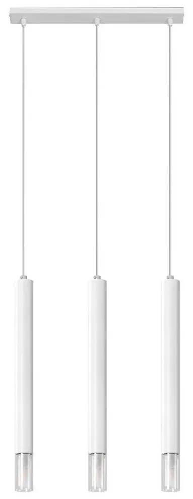 Sollux SL.0959 - Luster na lanku VIZIER 3xG9/40W/230V biela