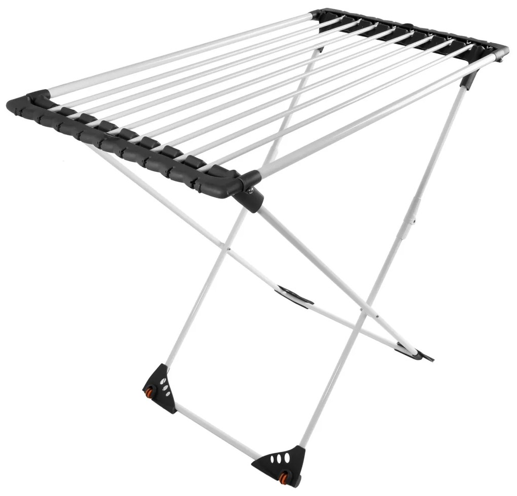 Sušiak na bielizeň Mojave grafit/biely