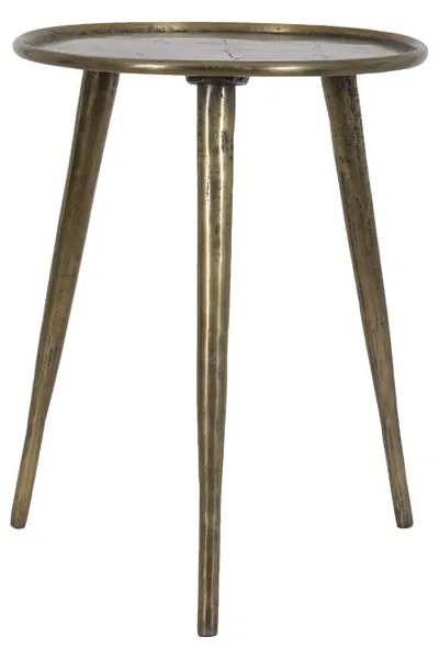 Okrúhly odkladací stolík ø 36 cm Babina – Light &amp; Living