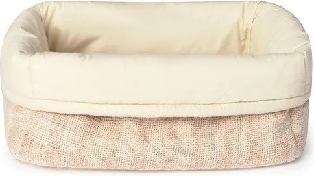 Svetloružový látkový detský kôš na hračky 30x20x20 cm Swan Rose – Lorena Canals