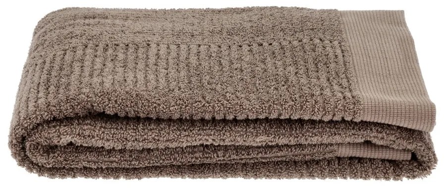 Hnedý bavlnený uterák 50x100 cm – Zone