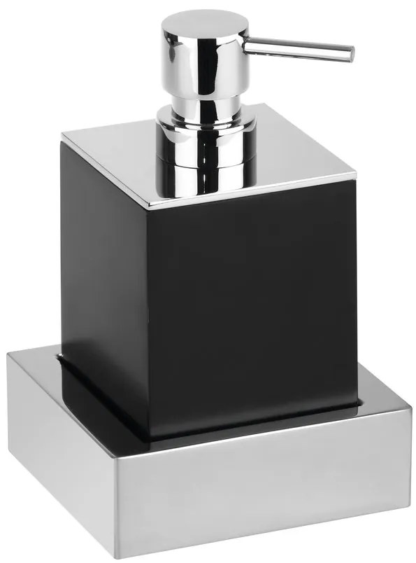 Sapho Sapho, X-STEEL dávkovač mydla na postavenie 200ml, čierna, XS104B