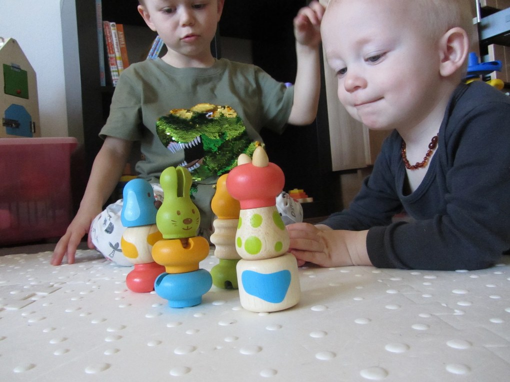 Drevené skrutkovanie – zvieratká