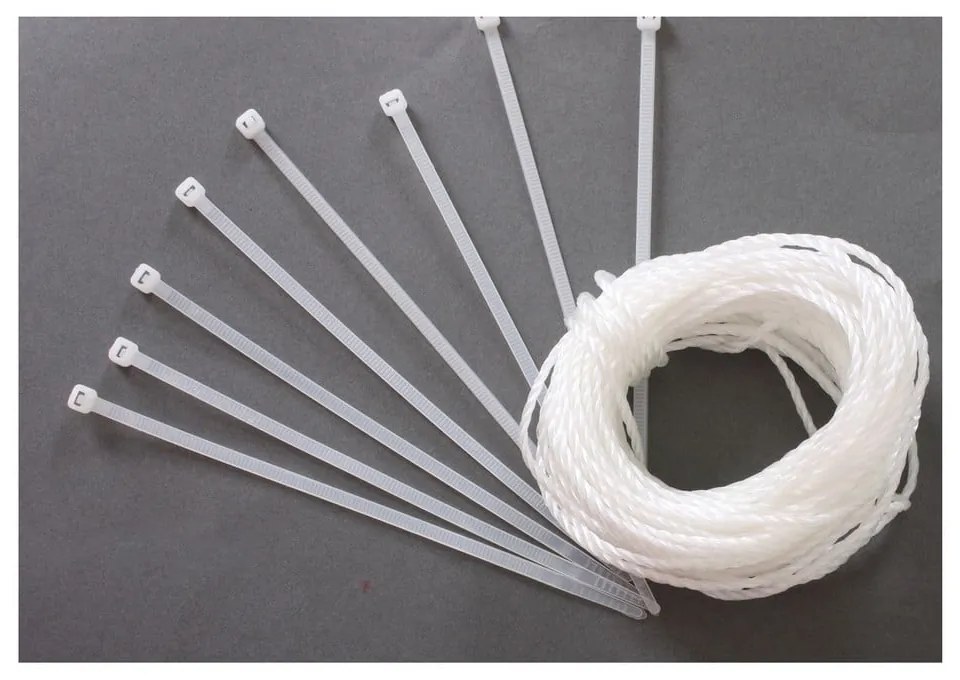 Biela plastová balkónová zástena 500x90 cm - Garden Pleasure