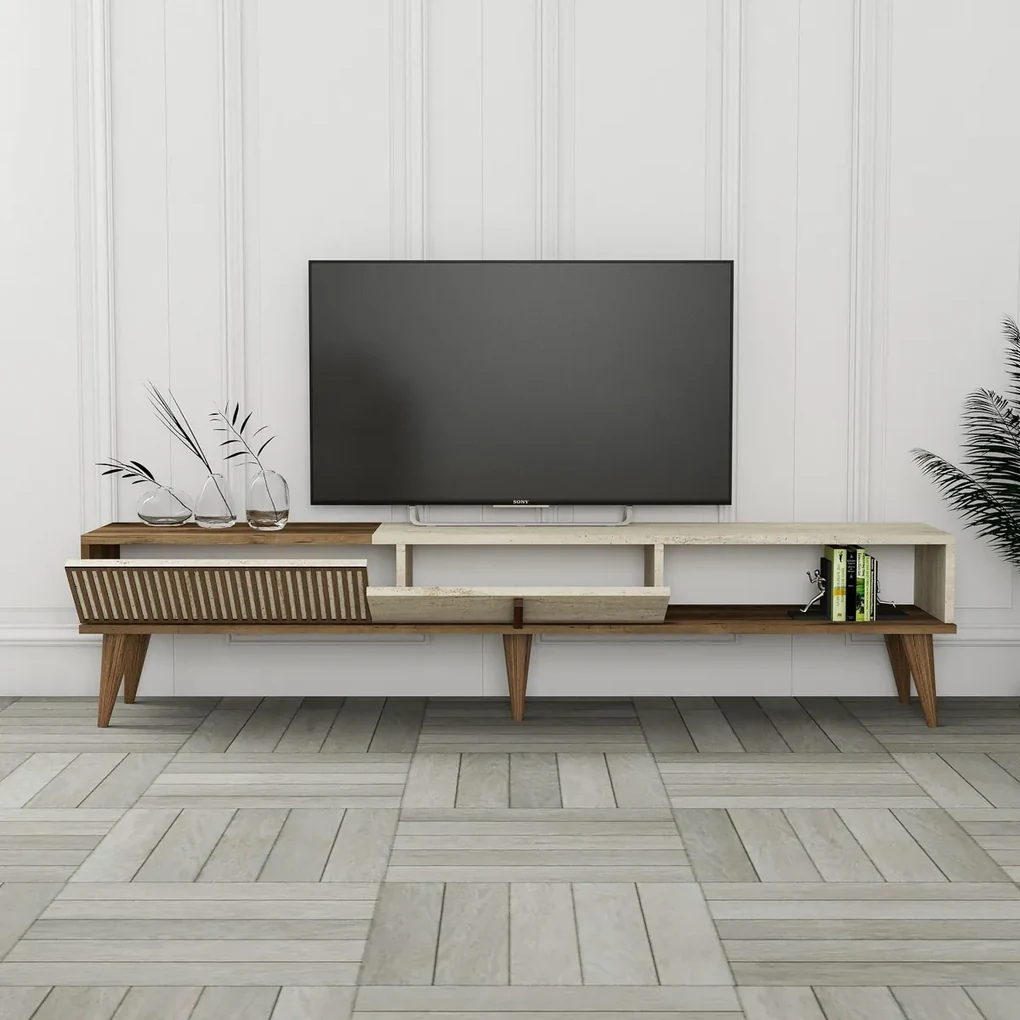 Televízny stolík Milan Travertine