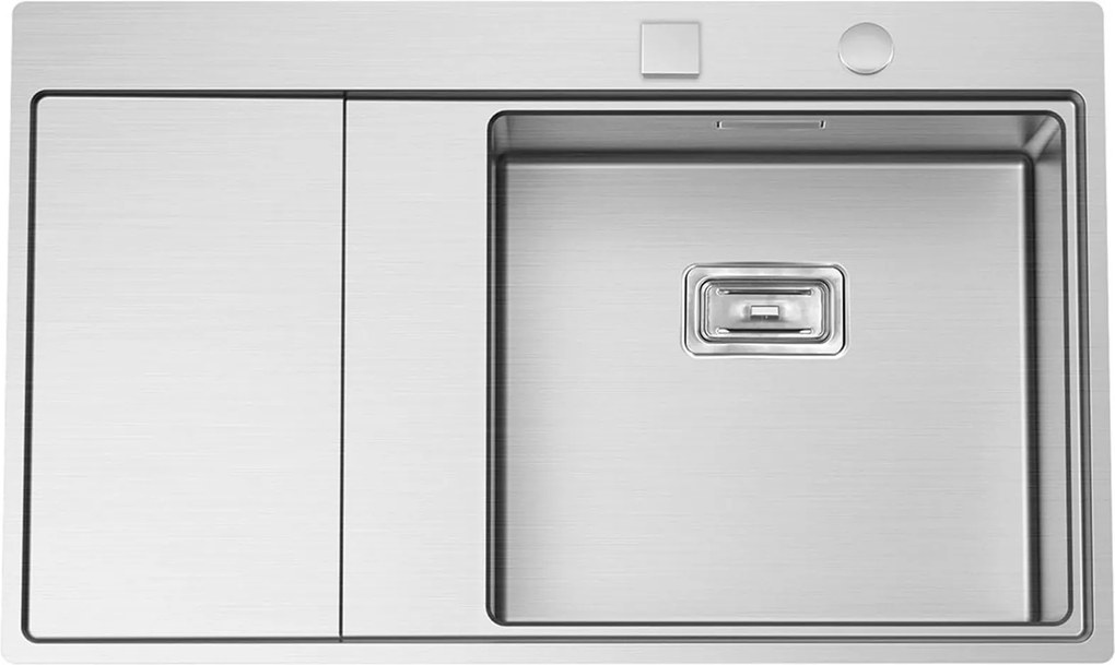 Kuchynský nerezový drez Sinks XERON 860 FI kartáčovaný pravý
