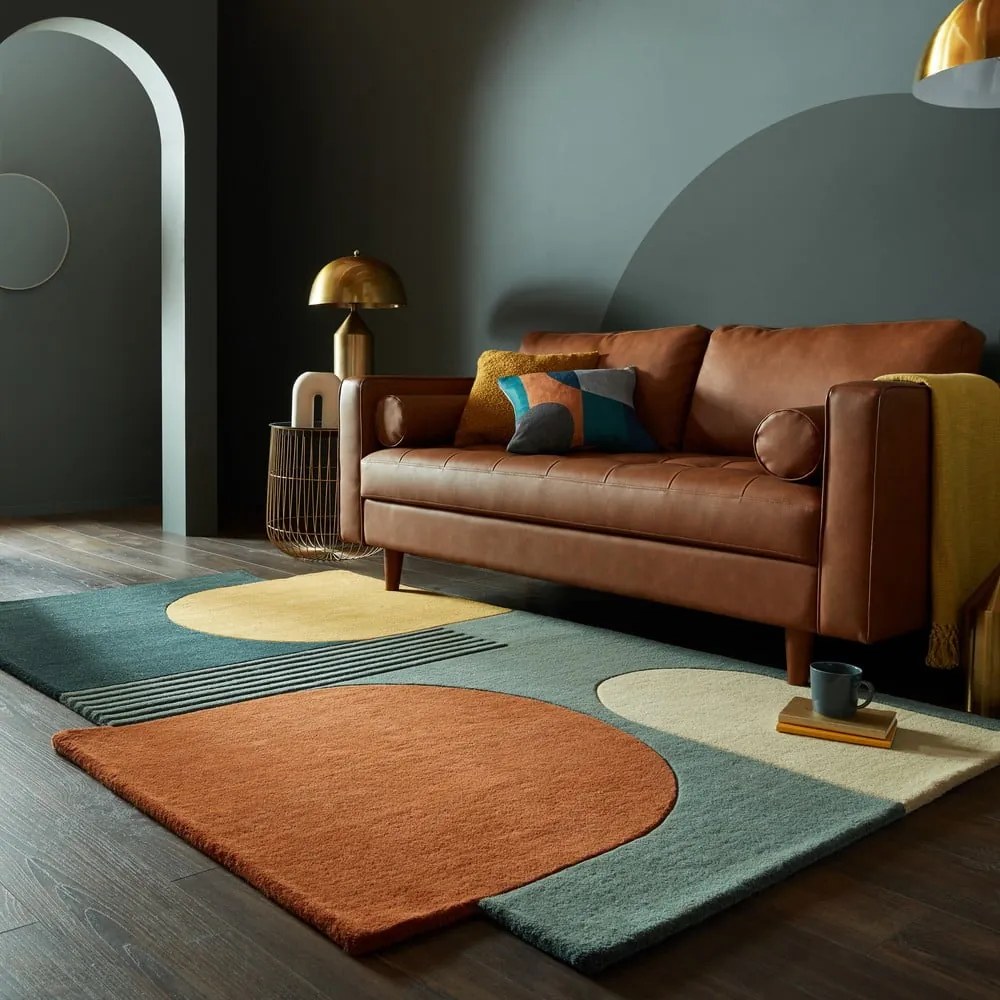 Ručne tkaný vlnený koberec 200x290 cm Lozenge – Flair Rugs