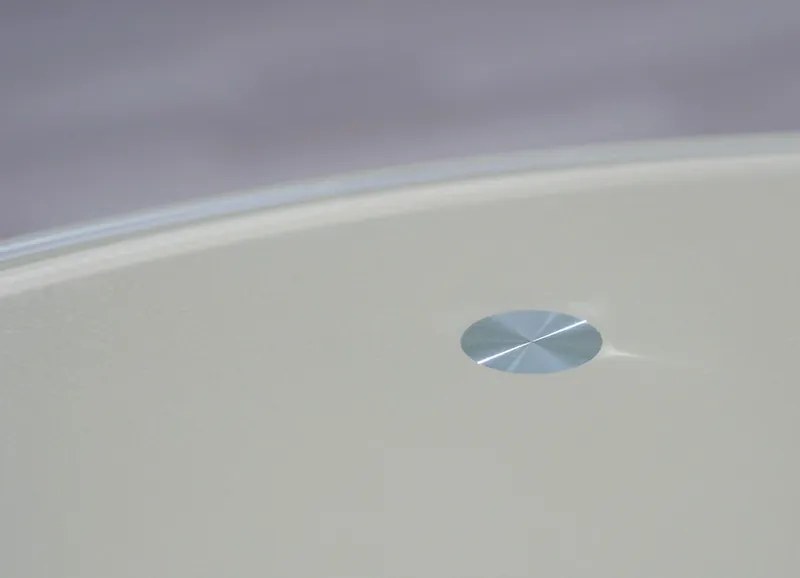 Konferenčný stolík Riva, kov/cappuccino sklo