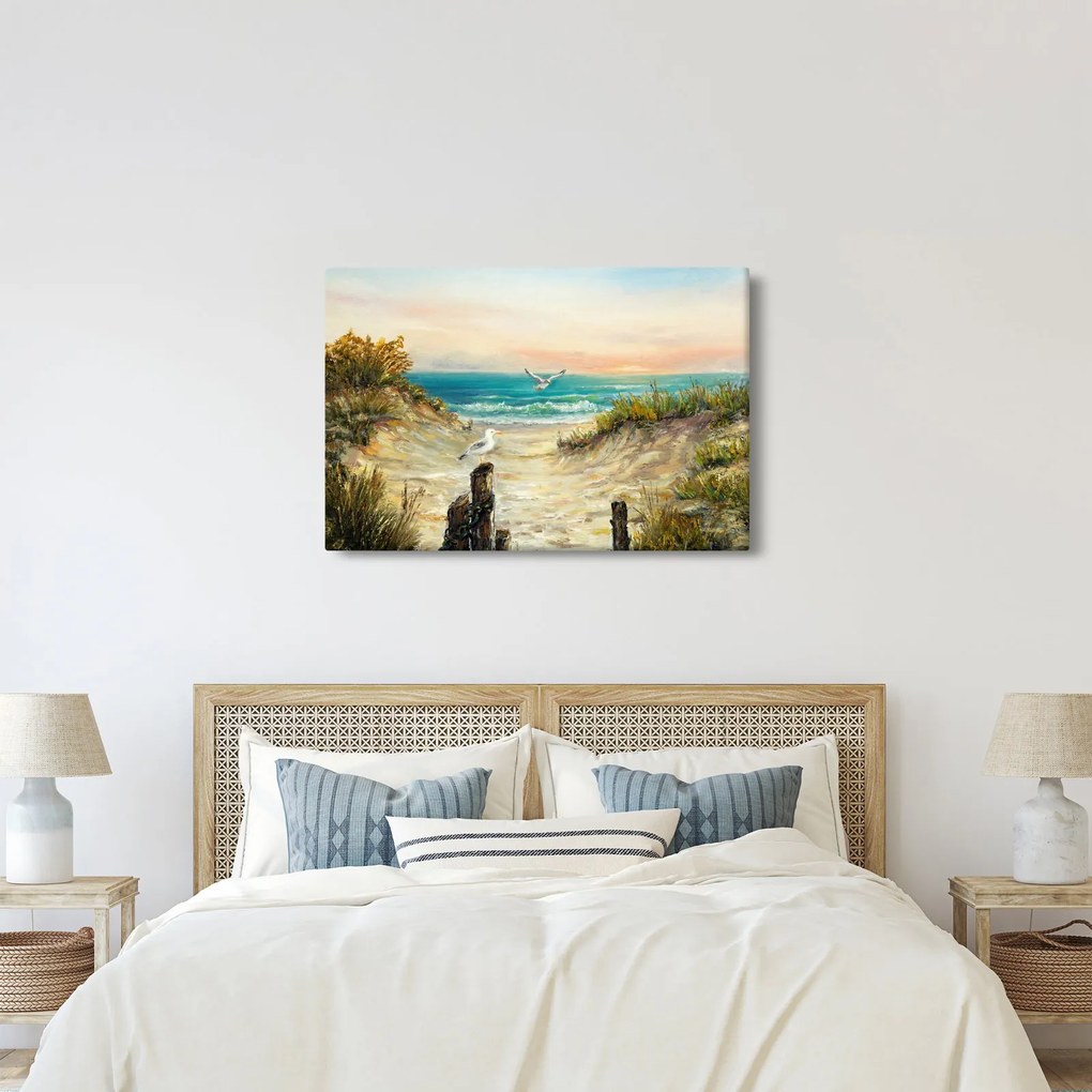 Obraz - Piesočná pláž (90x60 cm)