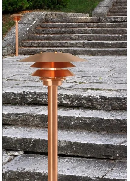 Nordlux - Vonkajšie svietidlo VENO 1xE27/60W/230V IP54 medené