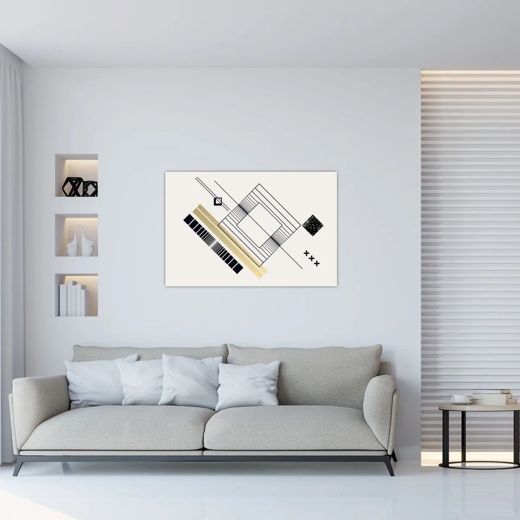 Obraz - Geometrické tvary N⁰6 (90x60 cm)