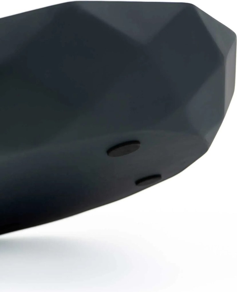 Okrasná miska CAVERO, sklolaminát, priemer 32 cm, antracit