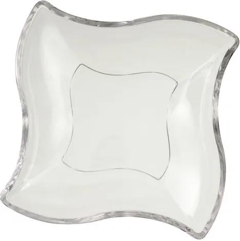 Villeroy & Boch NewWave sklenený tanier, 17 x 17 cm