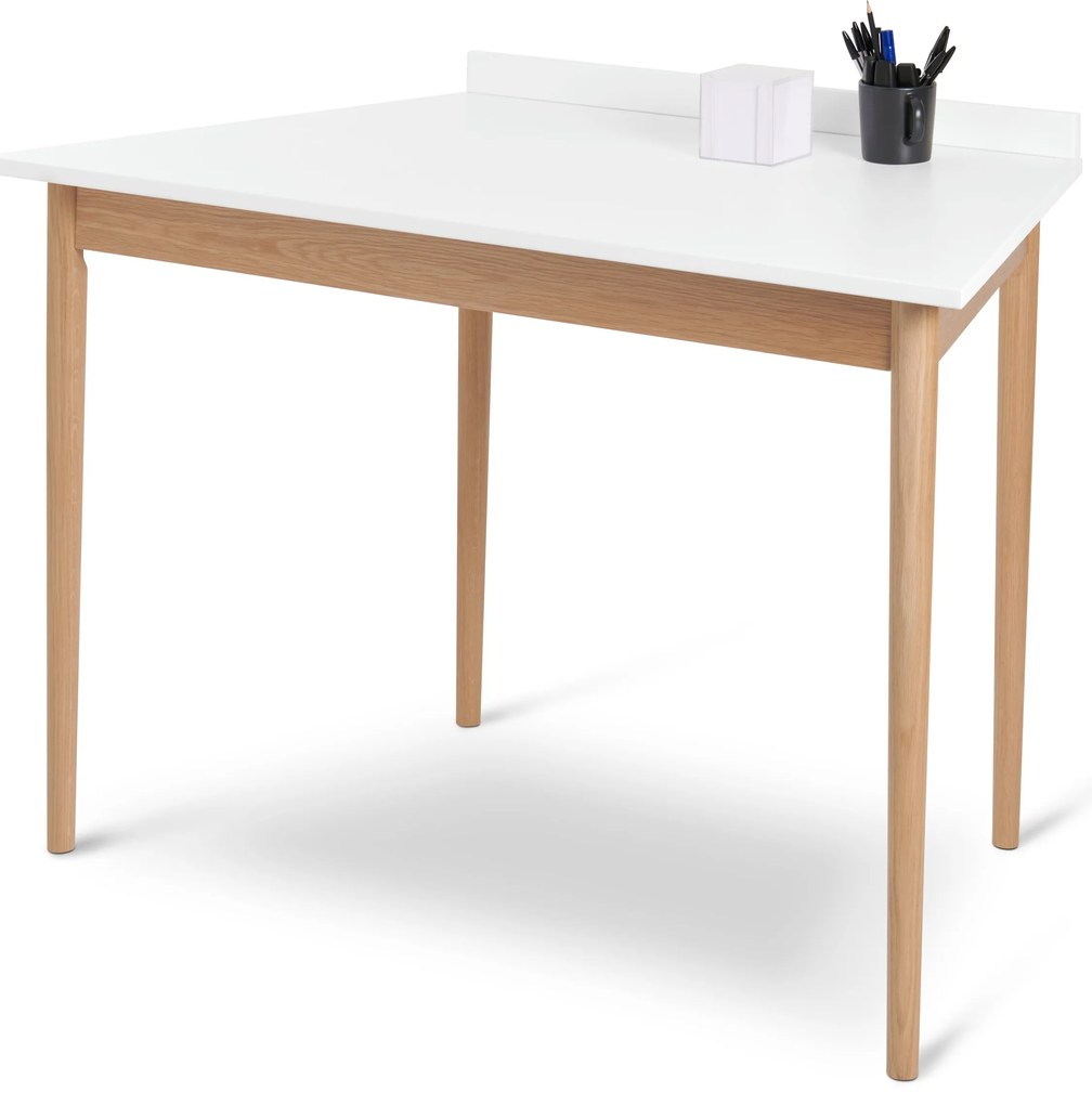 Písací stôl v tvare lichobežníka