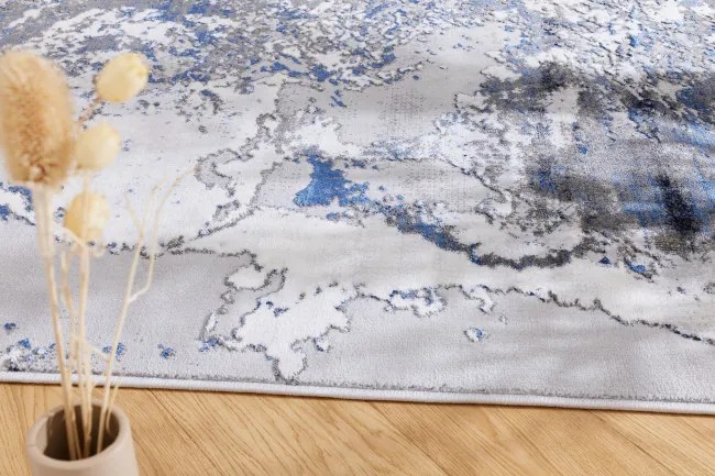 Koberec Dywilan Stylish 16 svetlosivý / modrý