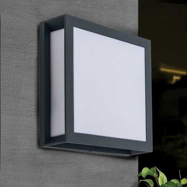 Orion - Vonkajšie svietidlo HENRY 2xE27/15W/230V 26x26 cm IP44 antracit