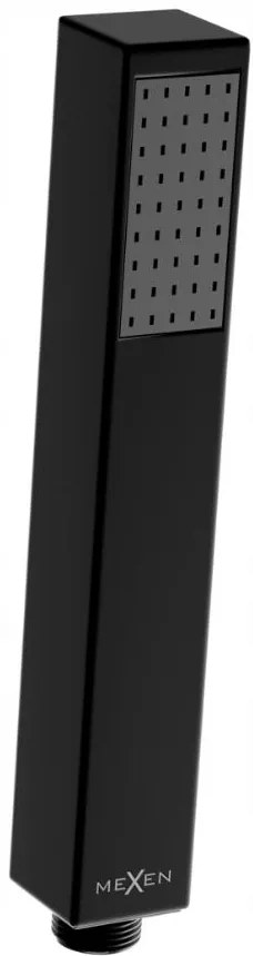 Mexen príslušenstvo - 1-bodový ručný sprchový set R-77, čierna, 785776053-70