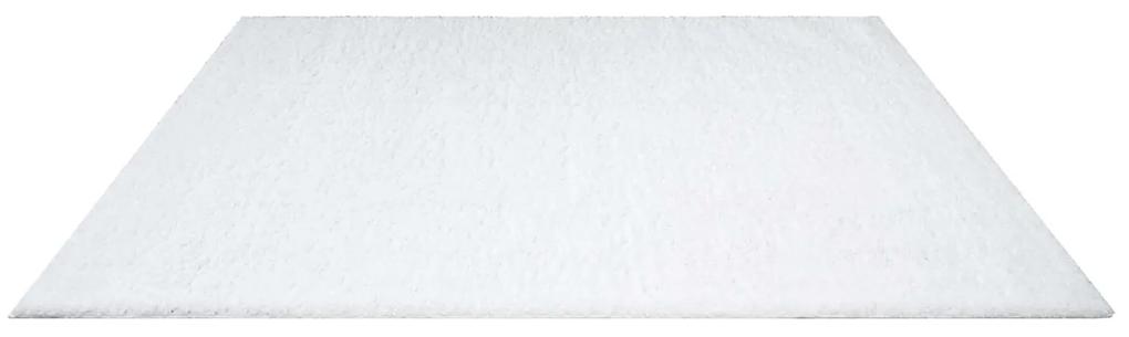 Dekorstudio Shaggy koberec CITY 500 biely Rozmer koberca: 150x150cm