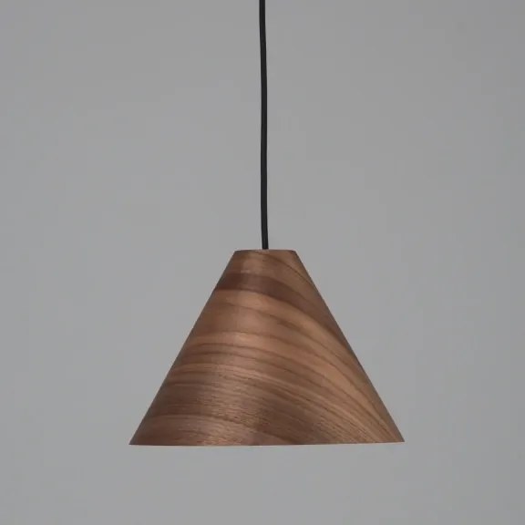 Drevený luster Wera 25 tmavé drevo