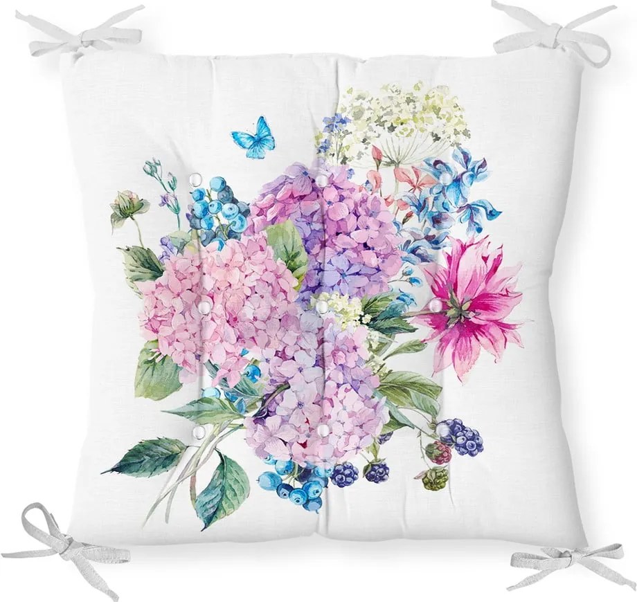 Sedák s prímesou bavlny Minimalist Cushion Covers Bouquet, 40 x 40 cm