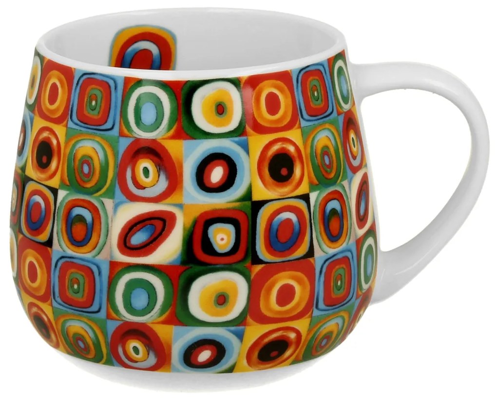 Porcelánový hrnček Kandinskij Squares 430 ml