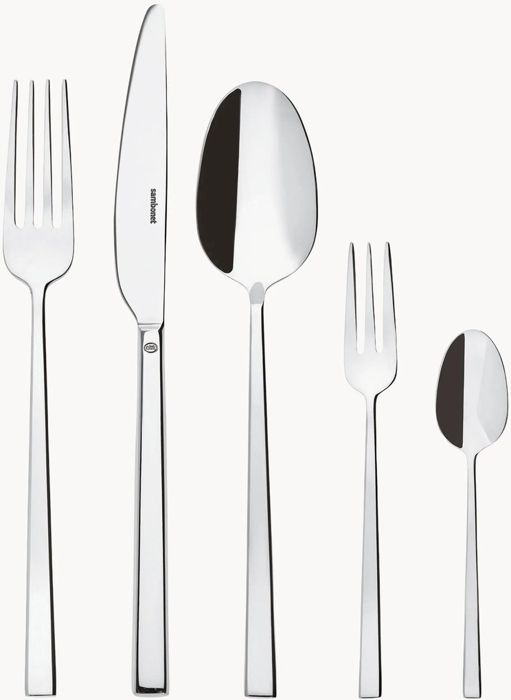 Súprava príborov z nehrdzavejúcej ocele Rock, rôzne veľkosti