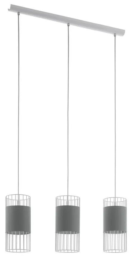 Eglo 97955 - Luster na lanku NORUMBEGA 3xE27/60W/230V