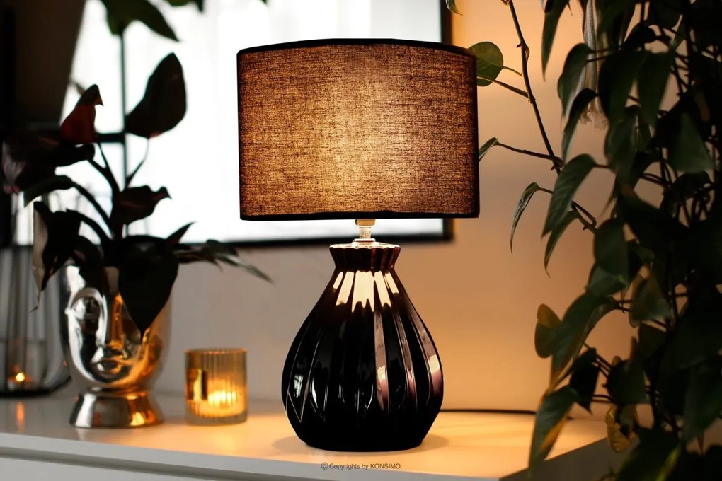 Stolní lampa FABO černá