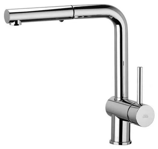 Paffoni - Drezová batéria s výsuvnou sprškou LIGHT 29,2 cm lesklý chróm