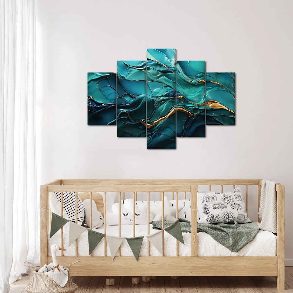 Obraz - Abstraktné textúry (150x105 cm)