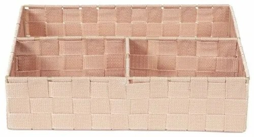 Compactor Organizér na bielizeň a doplnky TEX M, 32 x 25 x 8 cm, růžová