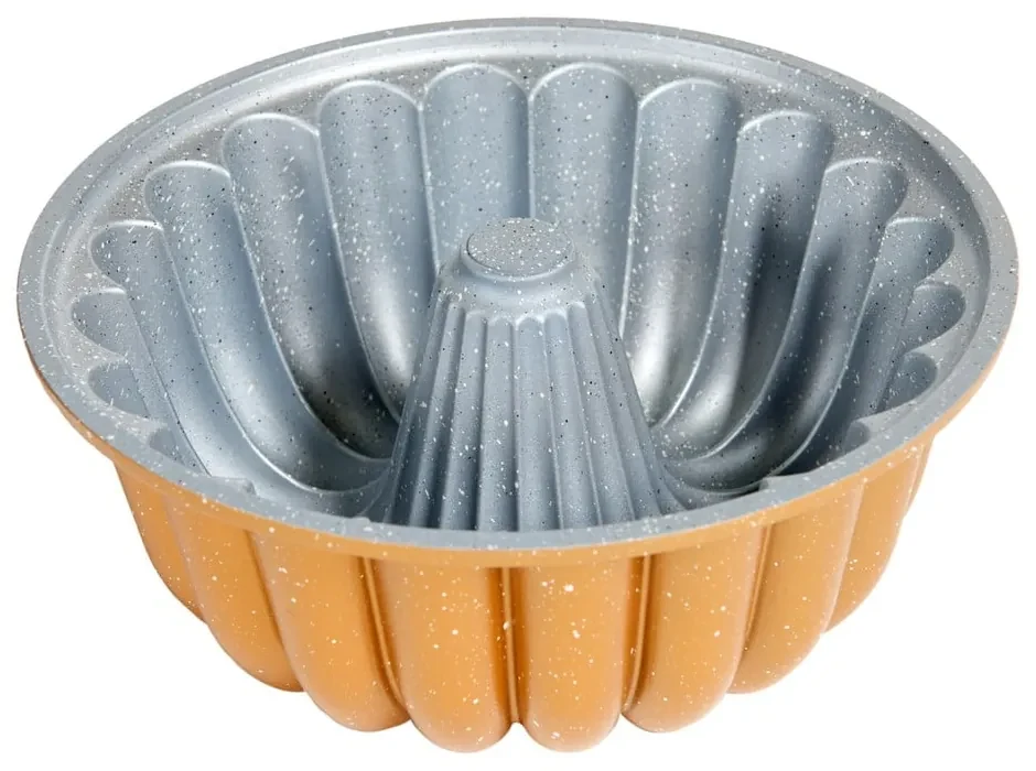 Forma na pečenie z liateho hliníka v zlatej farbe Bonami Selection Lotus