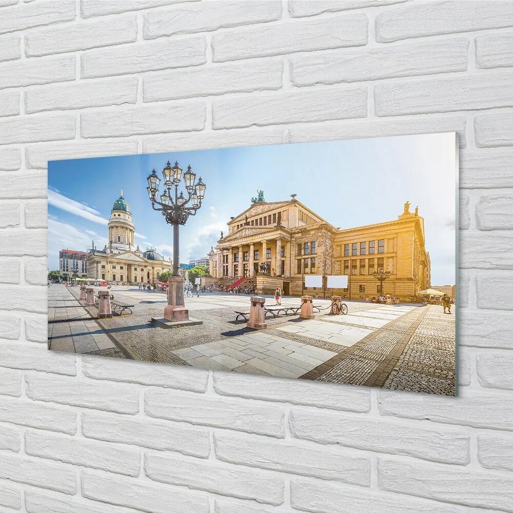 Sklenený obraz Nemecko Cathedral Square Berlin 140x70 cm