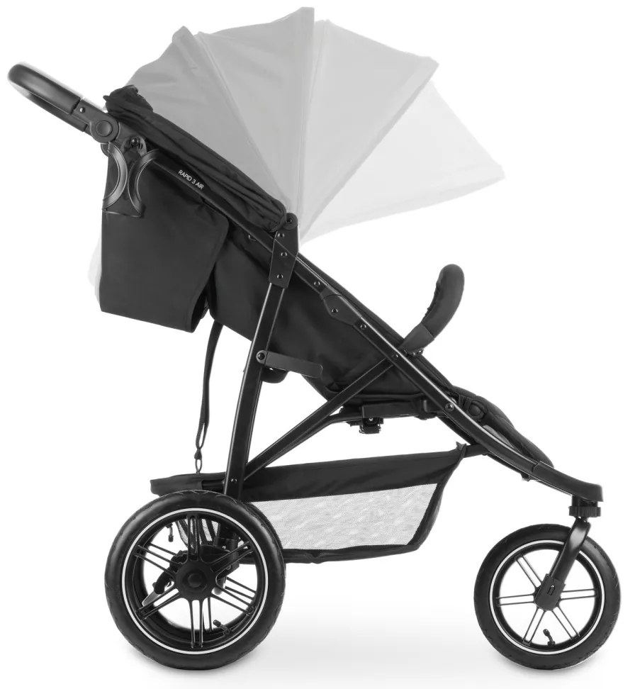 Hauck Kočík športový Rapid 3 AIR black